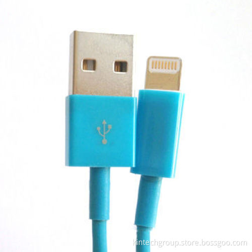 Colorful USB Cable for iPhone 5, with Good-quality, Adaptive Interface and Durable Design